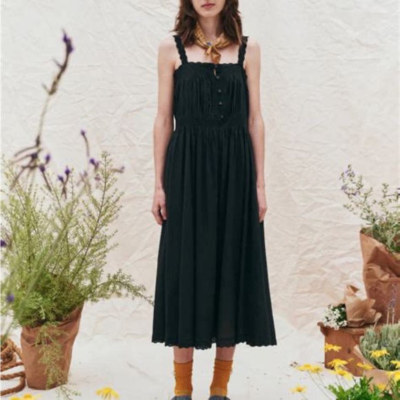 THE GREAT. Dresses & Skirts - NWT The Great. Black cotton cachet dress. Size 1.